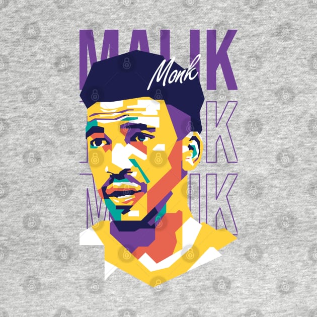 Malik Monk On WPAP Art 2 by pentaShop